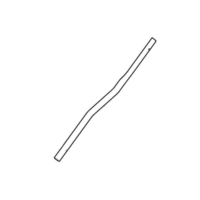 Guidon inférieur gris tondeuse batterie Stiga / Alpina 381007528/0