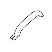 Poignée bac ramassage tondeuse à batterie Stiga / Alpina