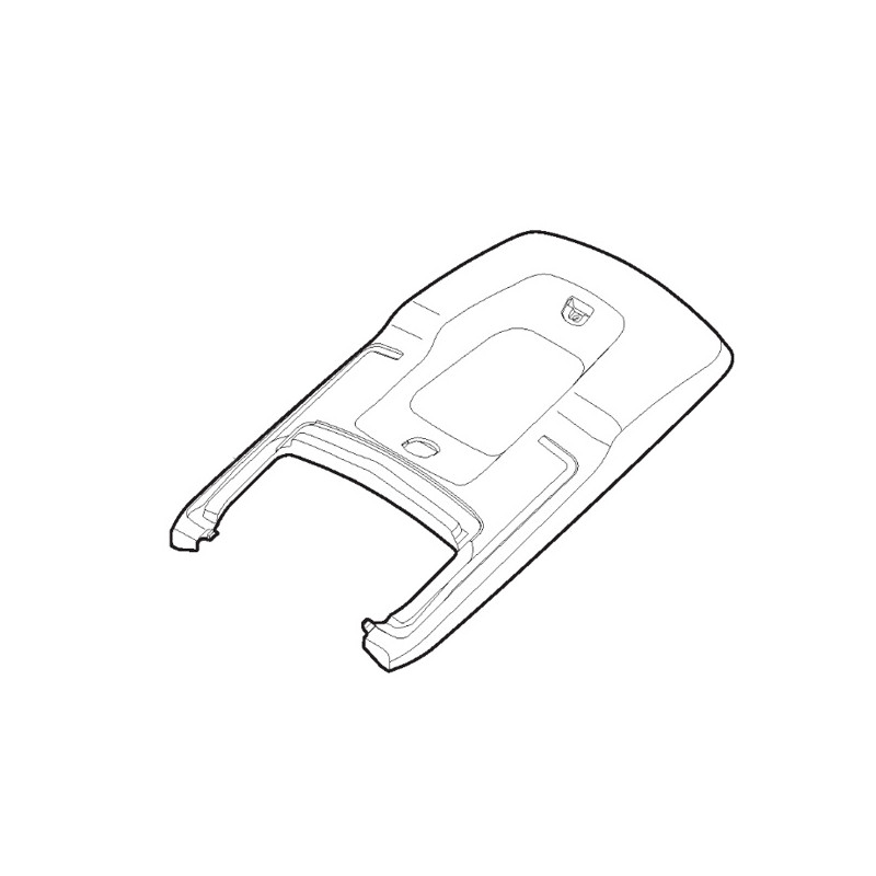 Partie supérieure bac ramassage tondeuse à batterie Stiga / Alpina