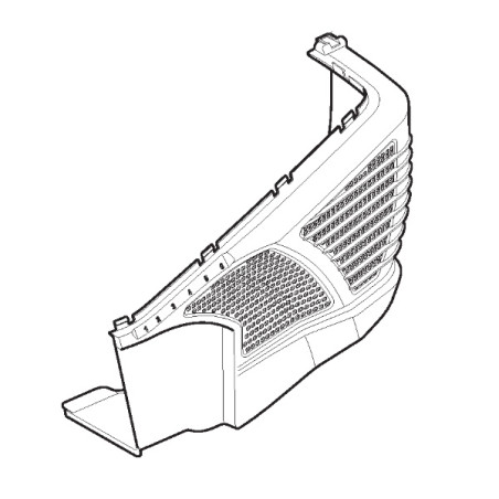 Sac partie inférieure gauche tondeuse batterie Stiga / Alpina