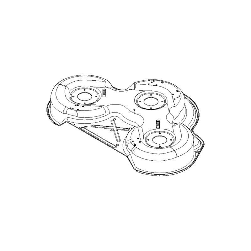 Plateau de coupe nu autoportée McCulloch / Jonsered Plateau de coupe nu autoportée McCulloch / Jonsered