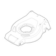 Châssis rouge tondeuse à batterie Alpina 381004937/0