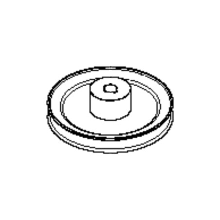 Poulie boîte de vitesse autoportée McCulloch
