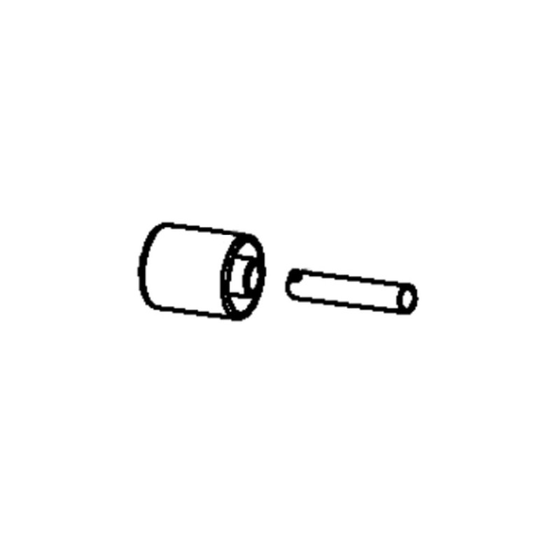 Roue complète tondeuse électrique Flymo HOVER VAC et TURBO LITE