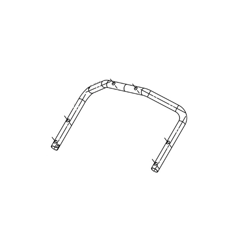 Mancheron partie supérieure tondeuse à batterie Ryobi 5131045436