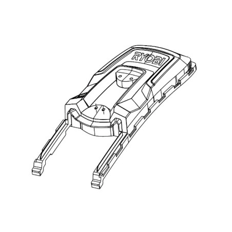 Couvercle sac de ramassage tondeuse à batterie Ryobi 5131045607