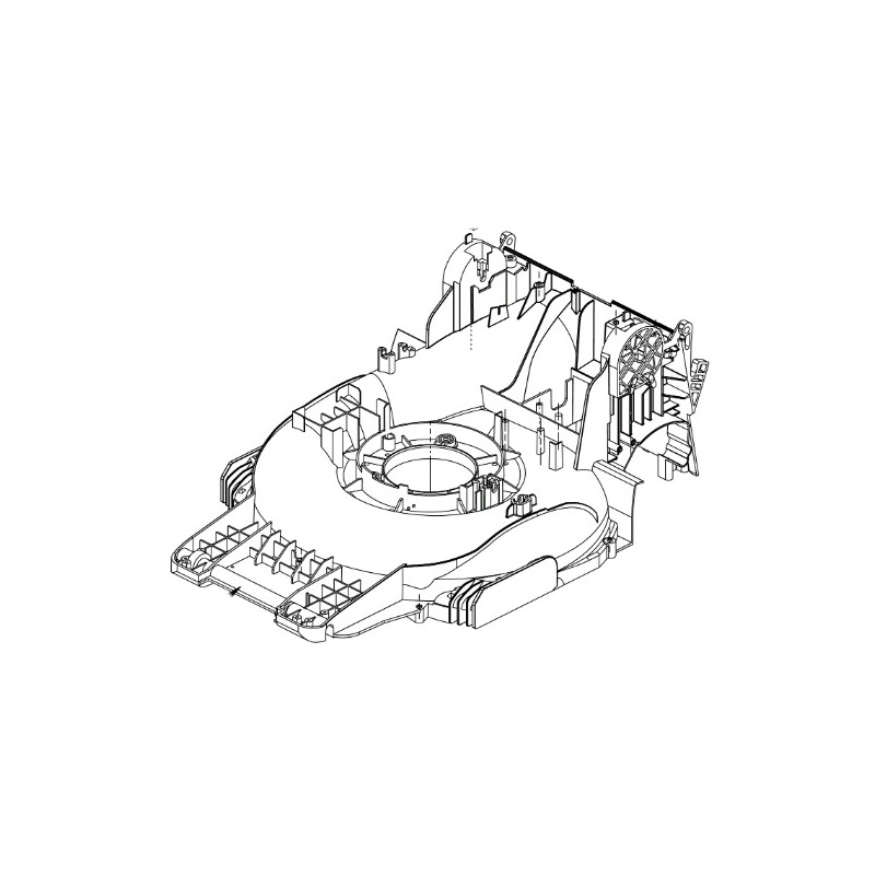Chassis tondeuse à batterie Ryobi 5131040842