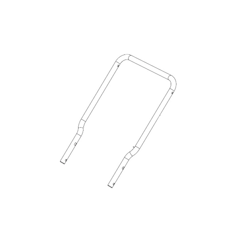 Guidon inférieur tondeuse à batterie Ryobi 5131045775