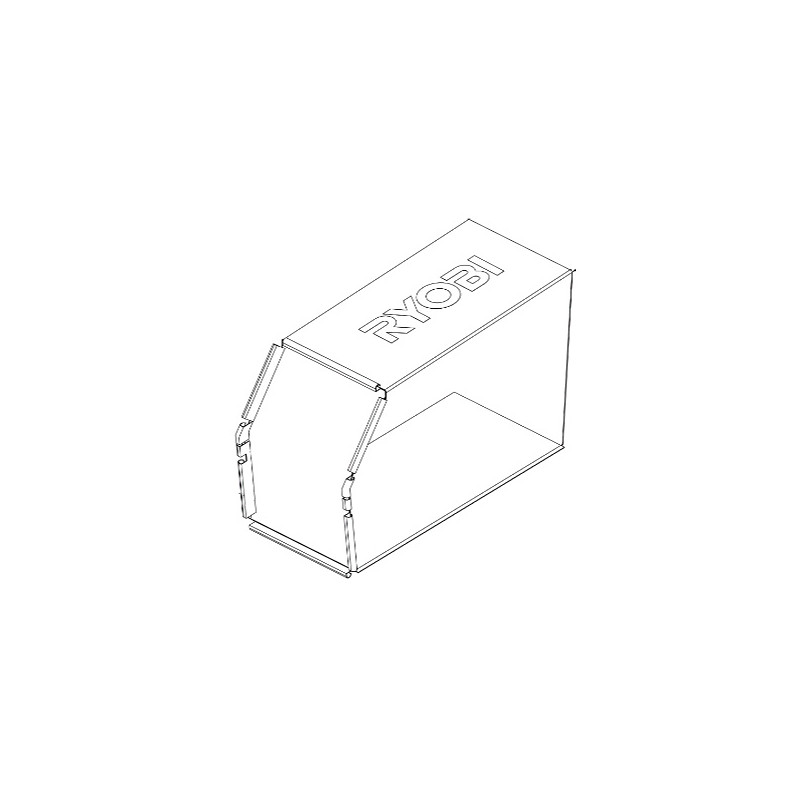 Sac d'herbe tondeuse à batterie Ryobi 5131045791