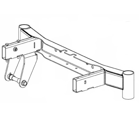 Essieu avant tracteur tondeuse MTD