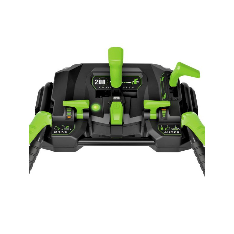 Fraise à neige à batterie EGO SNT2400E (avec 2 batteries 7,5 Ah et 2 chargeurs rapides)