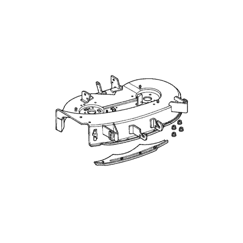 Carter de coupe nu autoportée Honda H2013