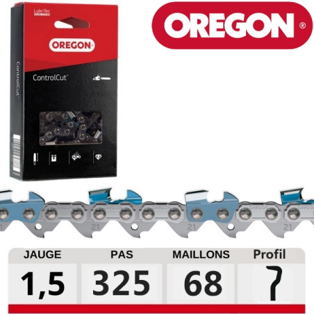 Chaine tronçonneuse Oregon 21BPX068E ControlCut