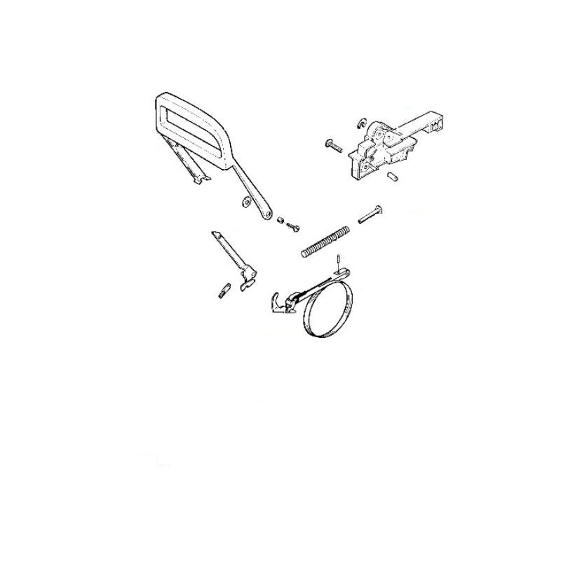 Carter frein de chaine Jonsered