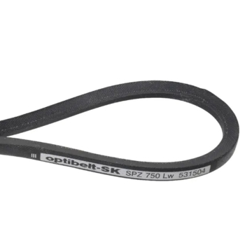 Courroie SPZ 697 Lw - Section 9,7x8mm, Longueur Effective 697mm - Pour Transmission Haute Performance