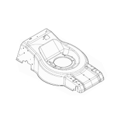 Châssis tondeuse à batterie Makita DLM462, DLM465