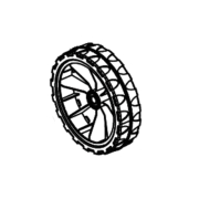 Roue arrière tondeuse à batterie Oleo Mac G38P