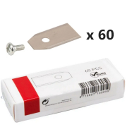 Kit 60 lames robot tondeuse Husqvarna