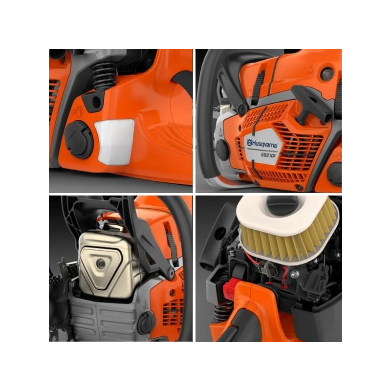 Tronçonneuse thermique Husqvarna 592XP guide de 60cm