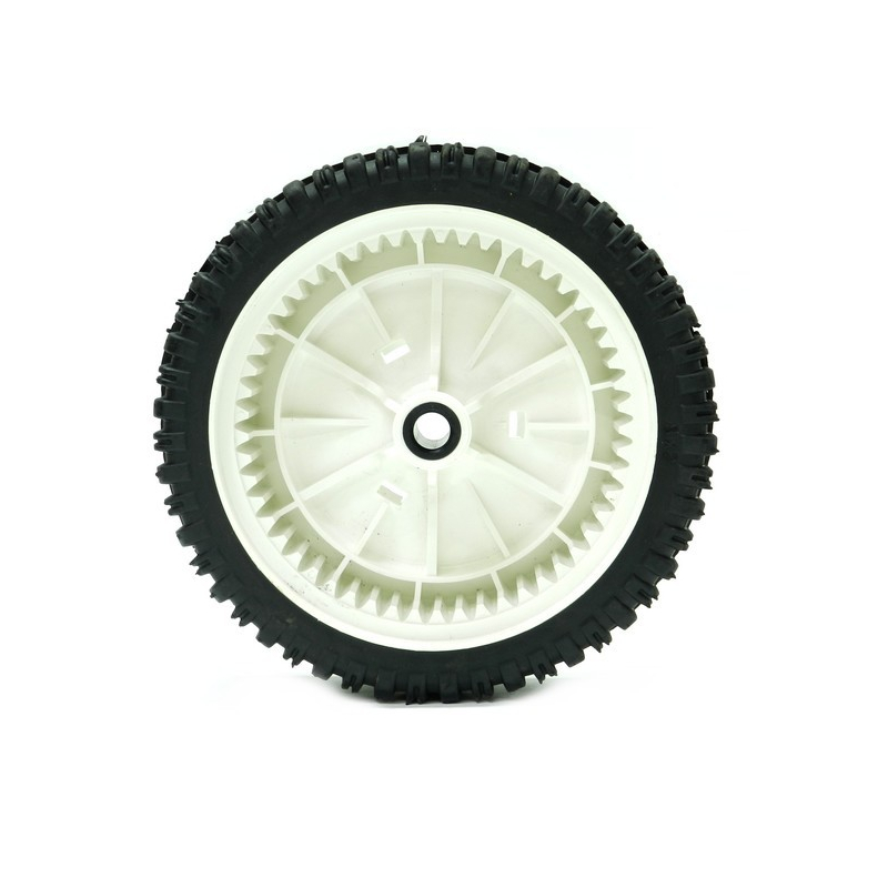 Roue traction avant blanche tondeuse Mc Culloch