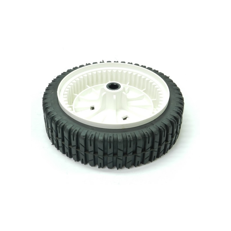 Roue traction avant blanche tondeuse Mc Culloch