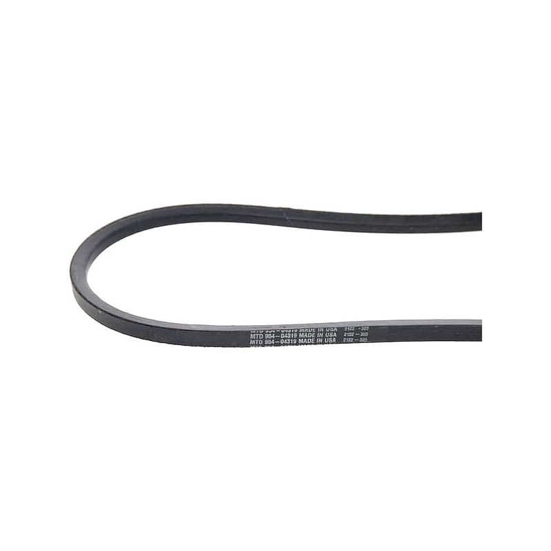 Courroie lames tracteur tondeuse Cub Cadet 754-04319