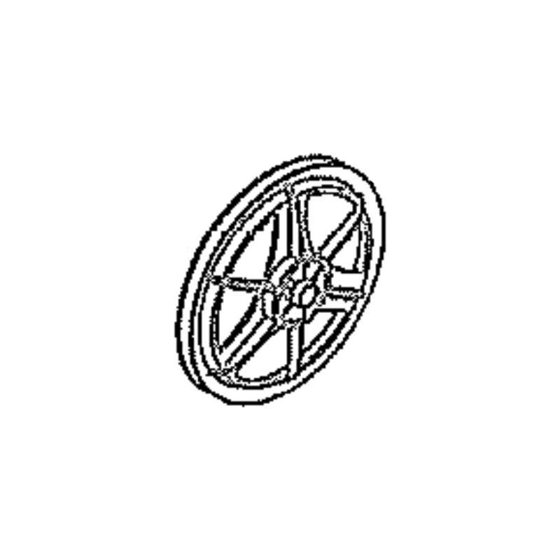 Poulie transmission motobineuse Staub - 14135