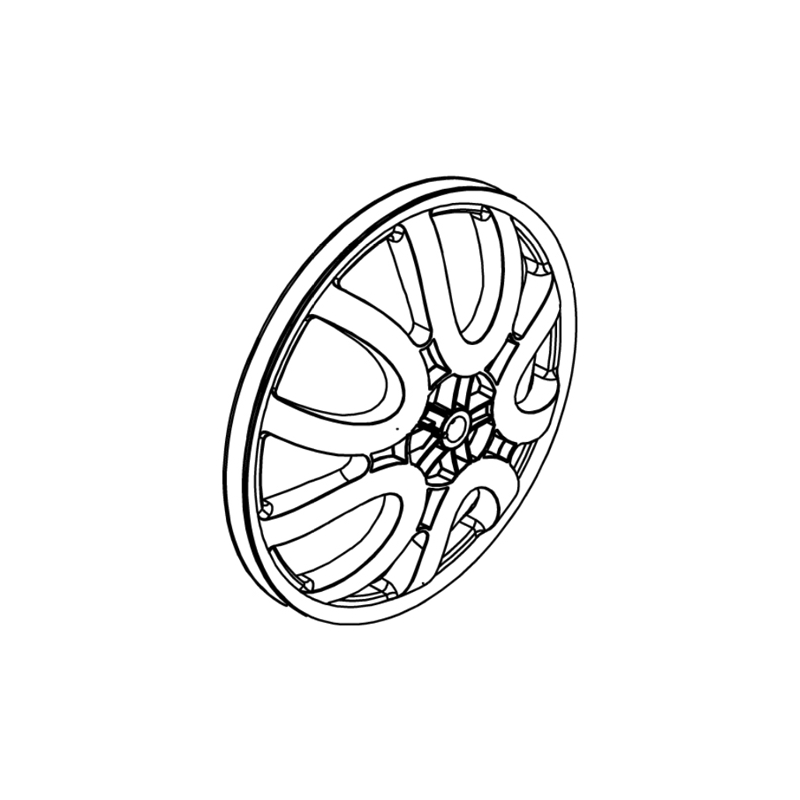 Poulie transmission motobineuse Staub - 0340010105