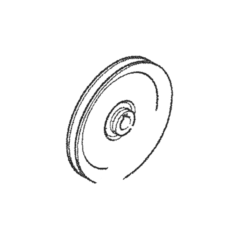 Poulie transmission motobineuse Staub - 15219