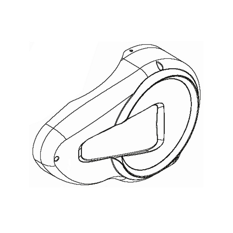 Cache courroie motobineuse Staub - 0340060023