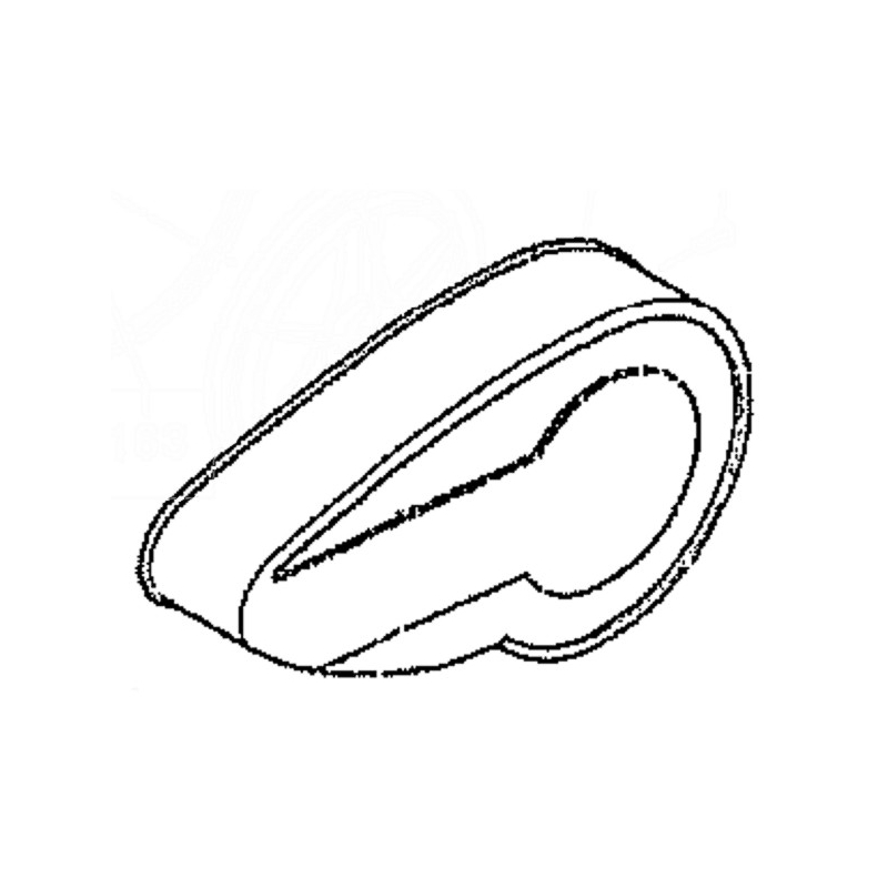 Couvercle courroie motobineuse Staub - 24412525