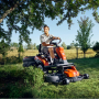 Tondeuse autoportée coupe frontale à batterie Husqvarna R200iX AWD Tondeuse autoportée coupe frontale à batterie Husqvarna R200iX AWD