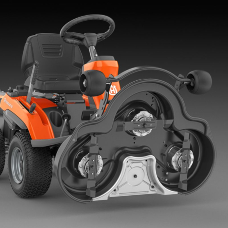 Tondeuse autoportée coupe frontale à batterie Husqvarna R200iX AWD Tondeuse autoportée coupe frontale à batterie Husqvarna R200iX AWD