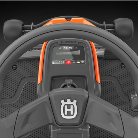 Tondeuse autoportée coupe frontale à batterie Husqvarna R200iX AWD Tondeuse autoportée coupe frontale à batterie Husqvarna R200iX AWD