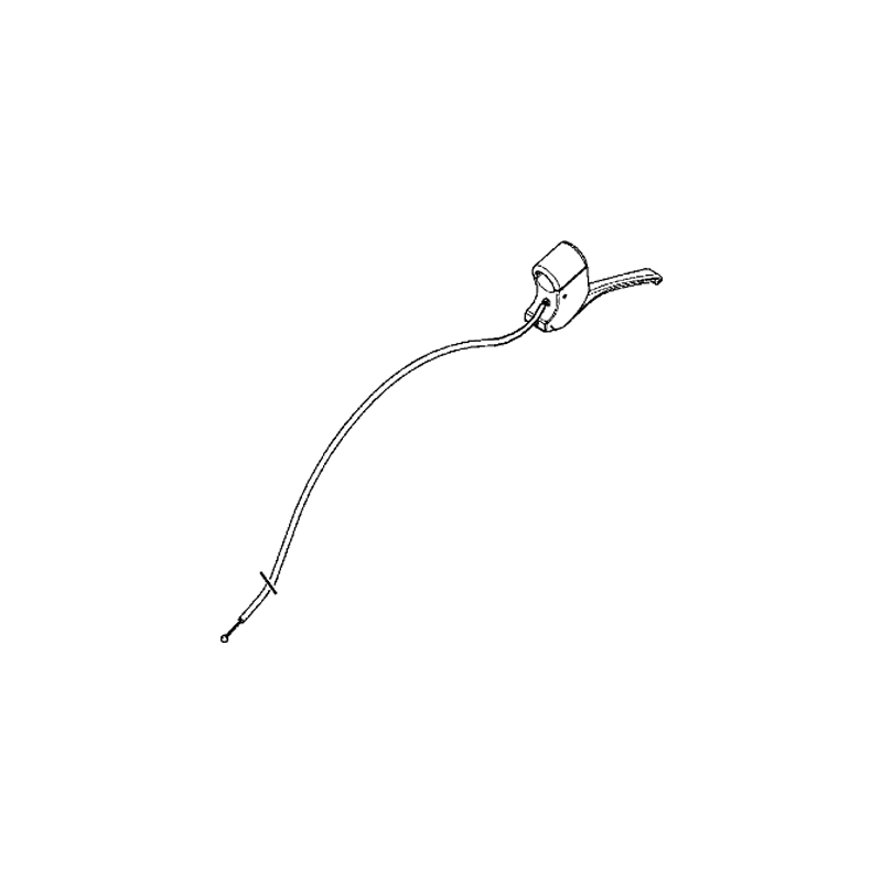 Câble embrayage complet motobineuse Staub Microbêche