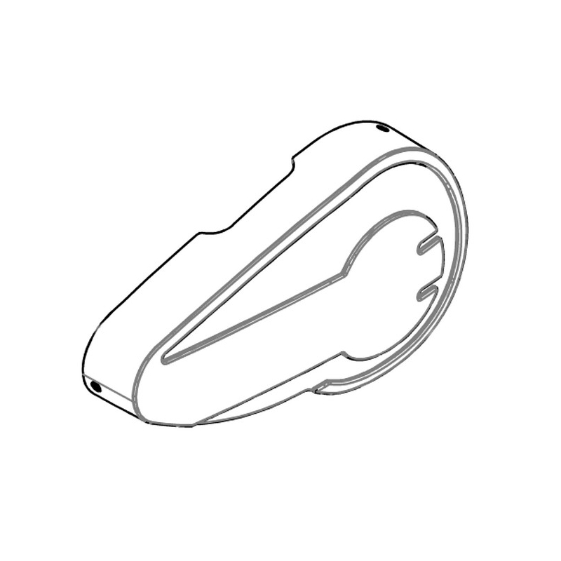 Capot de courroie motobineuse Staub - 0340010005