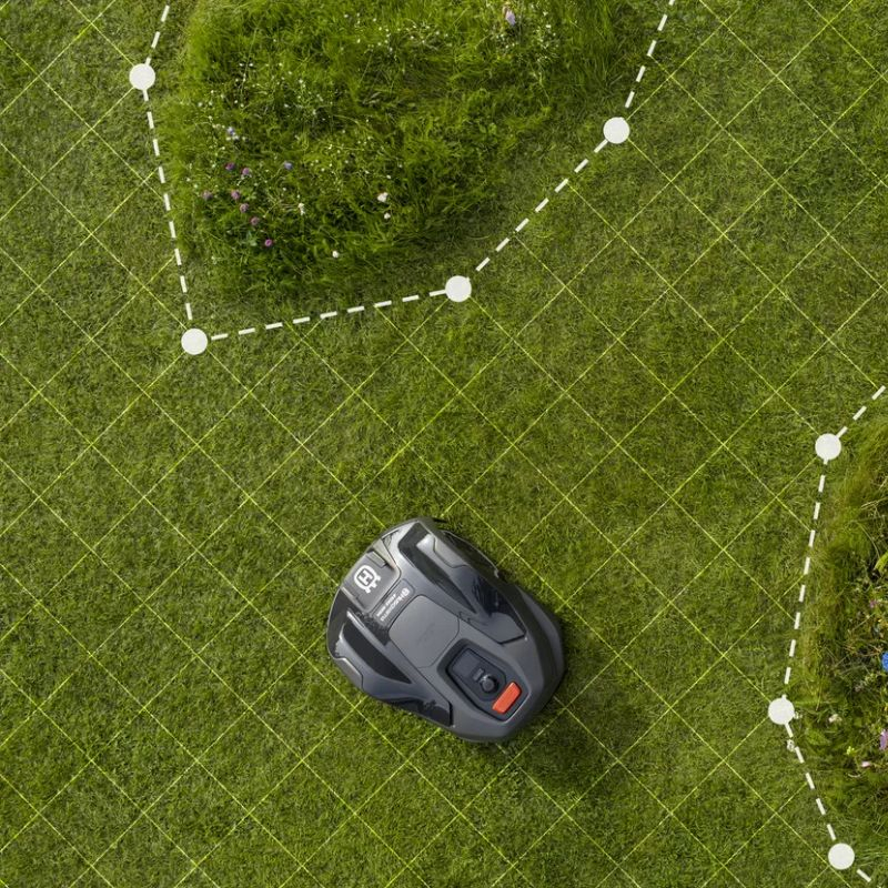 Pack Robot tondeuse Husqvarna Automower 410XE Nera + Plug-In Module EPOS