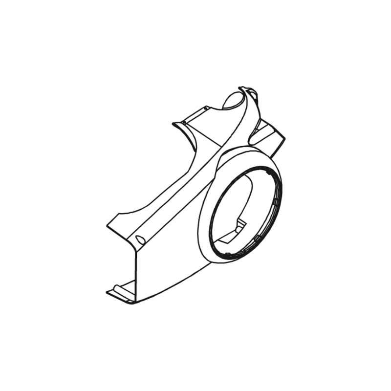 Cache courroie motobineuse Staub ST 4662 FLB, ST 4862 F2, ST 4862 R