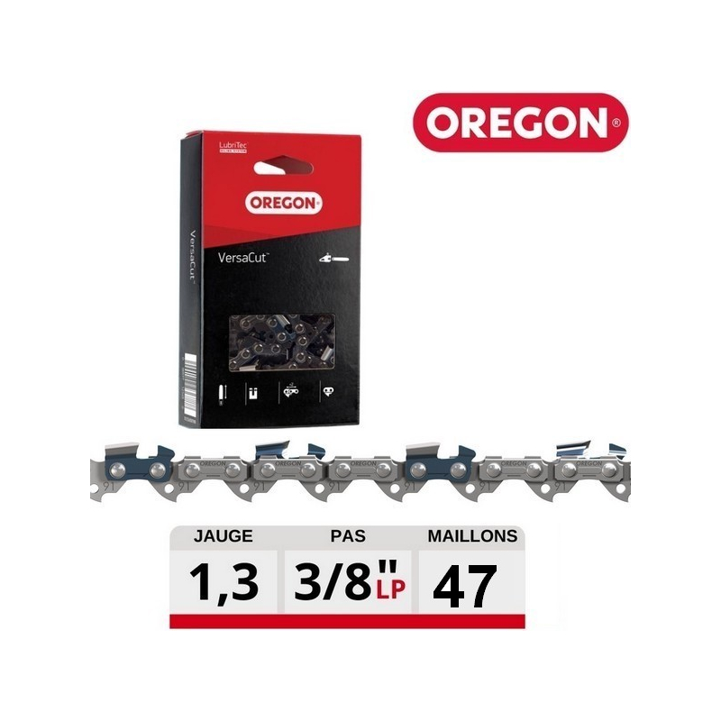 Chaine tronçonneuse VersaCut 47 dents 91VXL047E Chaine tronçonneuse VersaCut 47 dents 91VXL047E