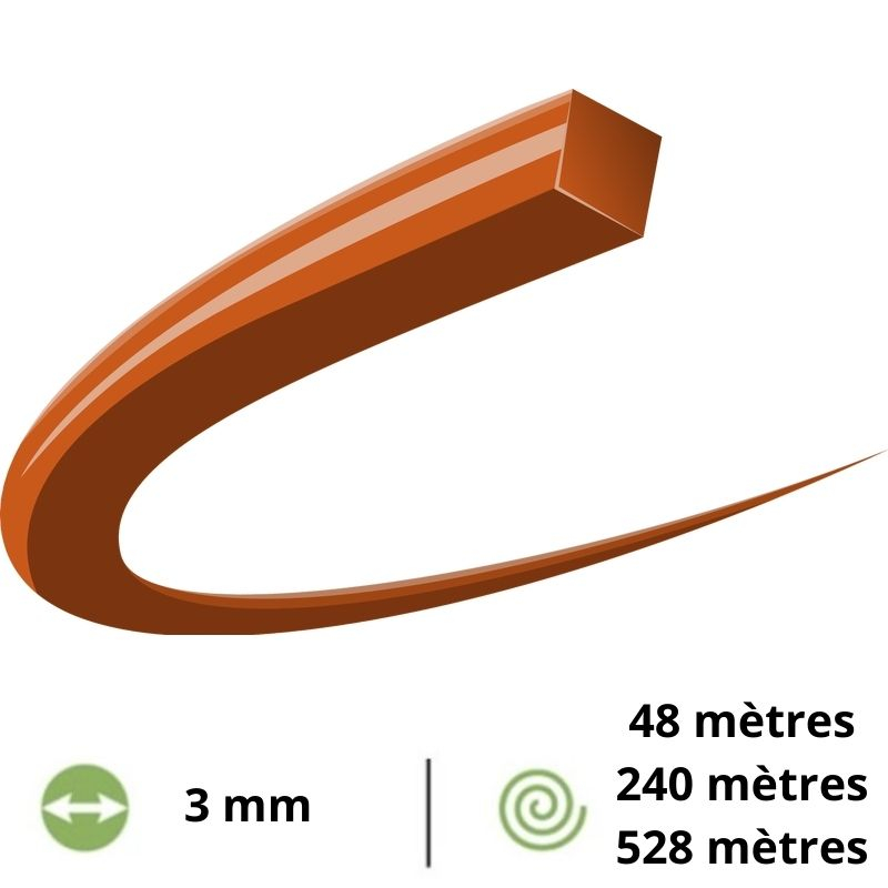 Fil débroussailleuse carré Husqvarna Opti Quadra - 3 mm