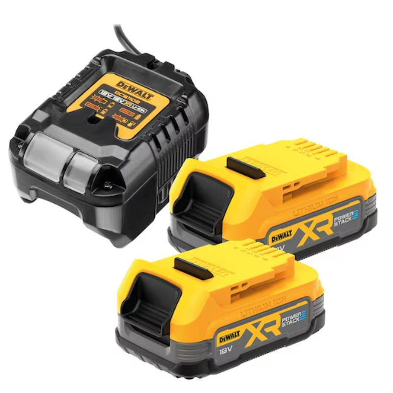 Pack 2 batteries Dewalt  Power Stack 18V 1.7Ah