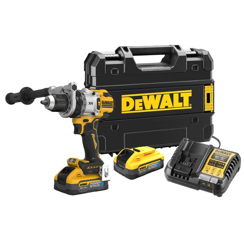 Perceuse-visseuse à percussion 18V XRP Dewalt  + 2 batteries 5 Ah + chargeur
