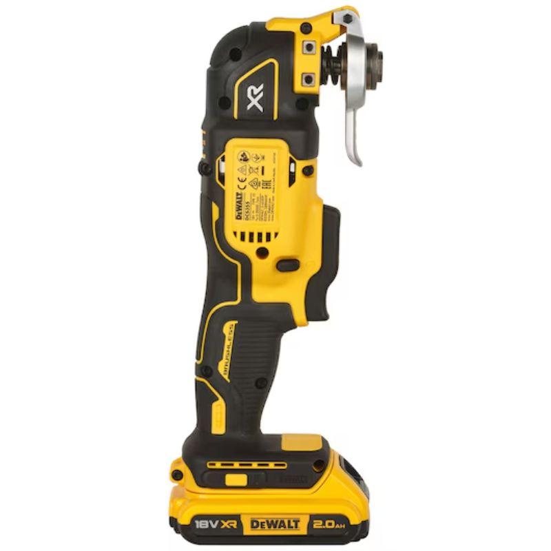 Multi-Cutter Dewalt 18V 2.0Ah Li-Ion - Sans Charbons + 32 Accessoires Coffret T-STAK