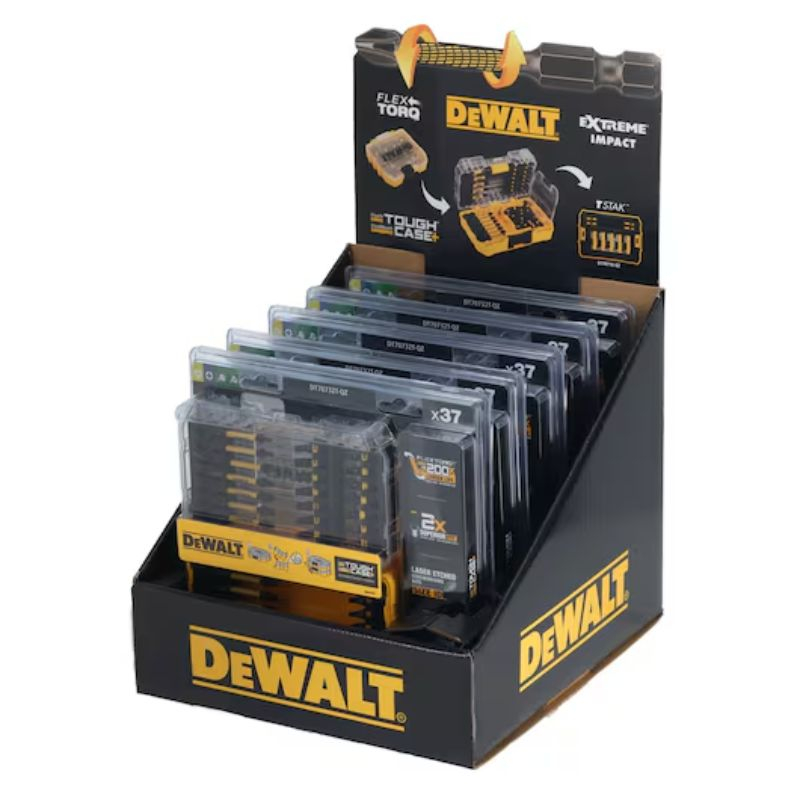 Coffret Toughcase 37 pièces pour visseuse Dewalt