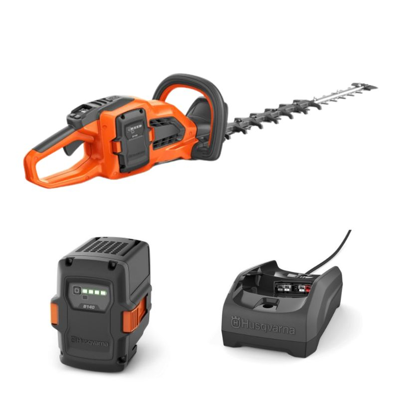 Pack taille-haie à batterie Husqvarna 322iHD60 + batterie 4Ah + chargeur Pack taille-haie à batterie Husqvarna 322iHD60 + batterie 4Ah + chargeur