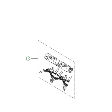 Kit émousseur scarificateur Husqvarna S138C, S138I - 597527901 Kit émousseur scarificateur Husqvarna S138C, S138I - 597527901