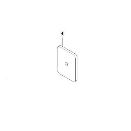 Filtre à air débroussailleuse Husqvarna 543RB, 543RS - 501185001 Filtre à air débroussailleuse Husqvarna 543RB, 543RS - 501185001