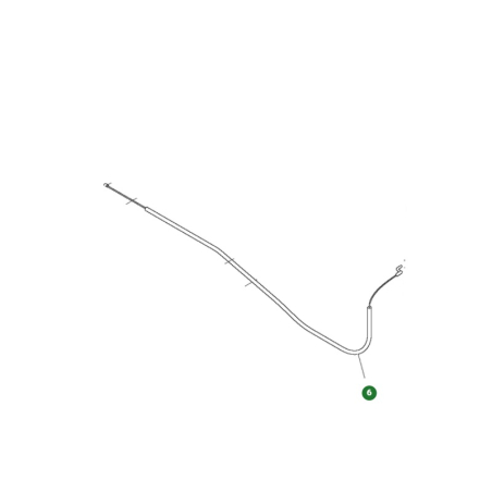 Câble accélérateur débroussailleuse Husqvarna 122C, 122LD, LDx, LK, 129LDX, LK Câble accélérateur débroussailleuse Husqvarna 122C, 122LD, LDx, LK, 129LDX, LK