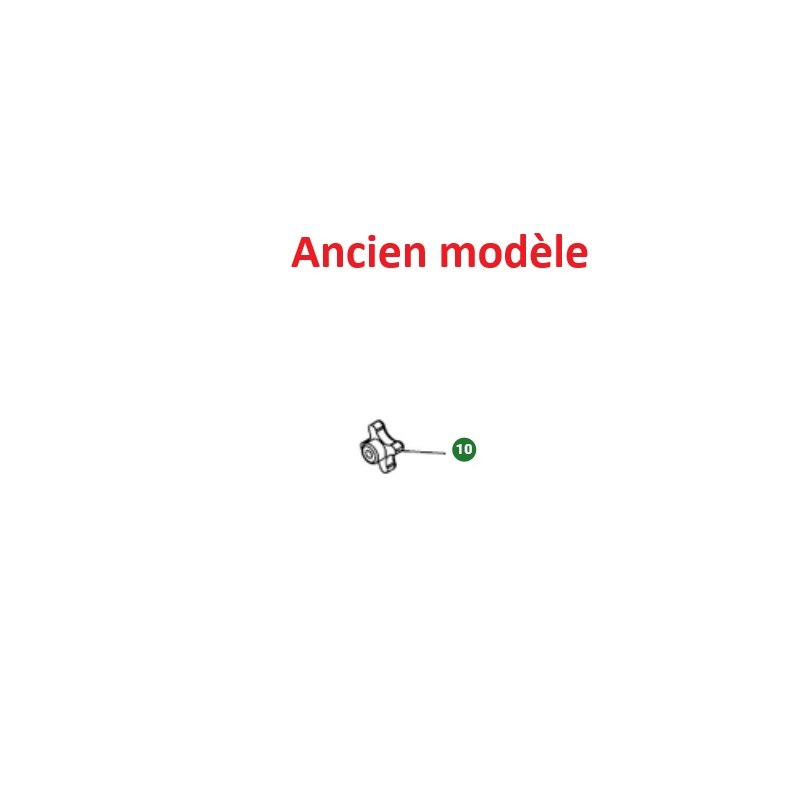 Ecrou à ailette débroussailleuse à roue et motobineuse Husqvarna, Pubert