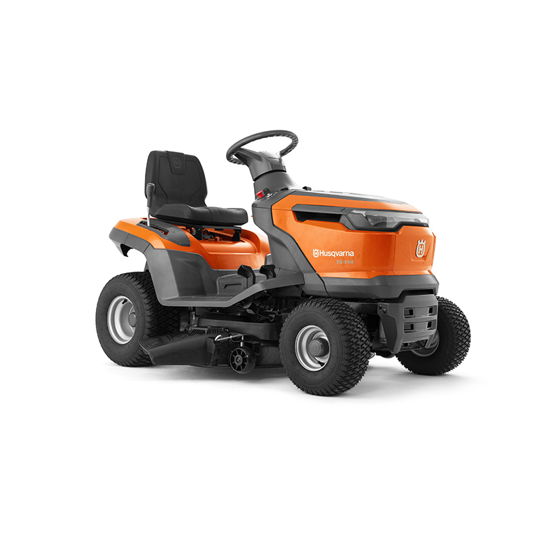 Tracteur tondeuse éjection latérale Husqvarna TS114 - coupe 95 cm